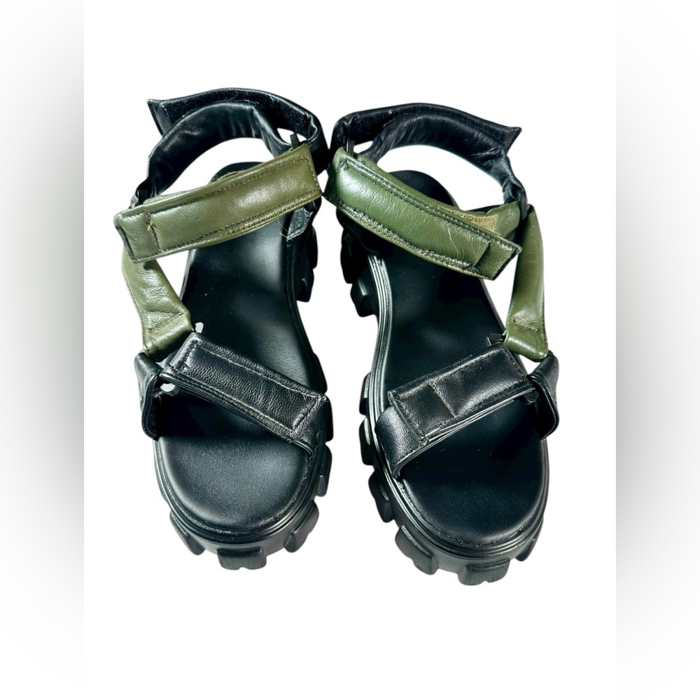 Arizona Love Leather Platform Sporty Women's Sandals US 7.5 - Picture 2 of 15
